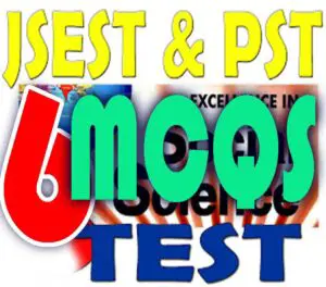 PST / JEST Test Social Study Class 6