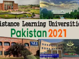 Distance Learning Universities in Pakistan for Study