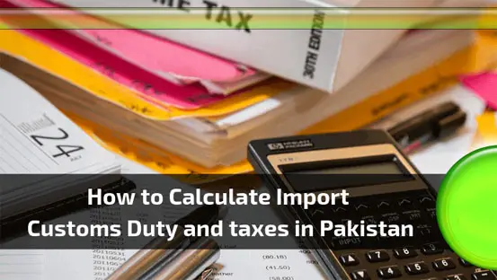 Calculation of Income Tax for Imported Goods