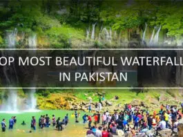 Most beautiful waterfall in Pakistan