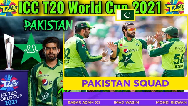 Pakistan cricket T20 world cup team 2021